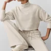 Kort Serenity-overtrekk – Oatmeal Heather