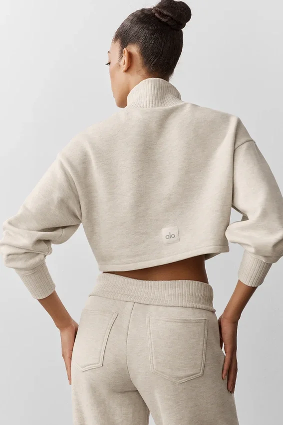 Kort Serenity-overtrekk – Oatmeal Heather