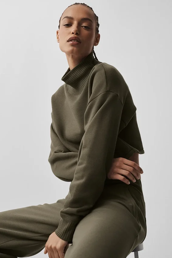 Kort Serenity-strandkjole – Olive Tree