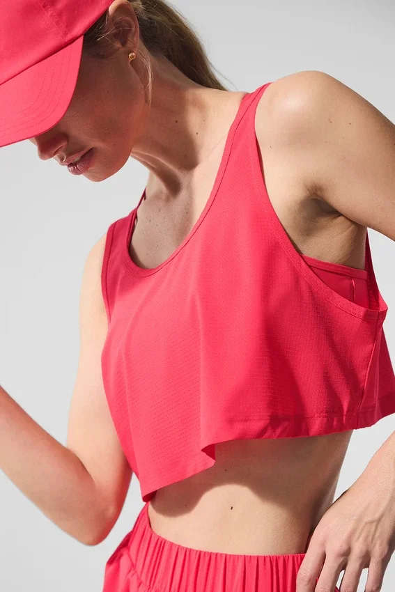 Kort Sport Star-singleter – Candy Red