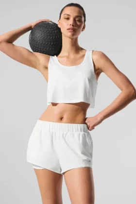 Kort Sport Star-singleter – hvit