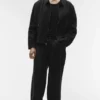 Linen Days Full Zip Jakke – Black