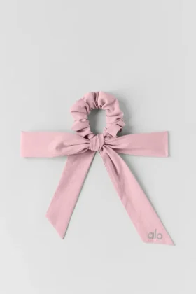 Love Knots Tie Scrunchie – vintage-rosa
