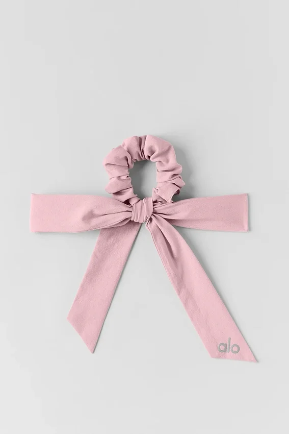 Love Knots Tie Scrunchie – vintage-rosa