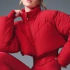 Main Act Corset Puffer – Dristig rød