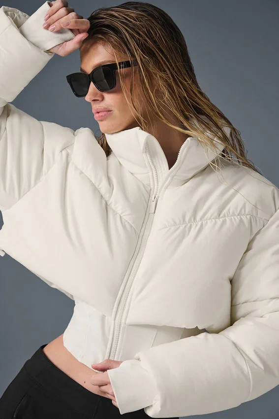 Main Act Corset Puffer – Elfenben/Elfenben