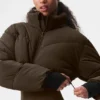 Main Act Corset Puffer – Espresso/svart