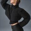 Main Act Corset Puffer – Svart