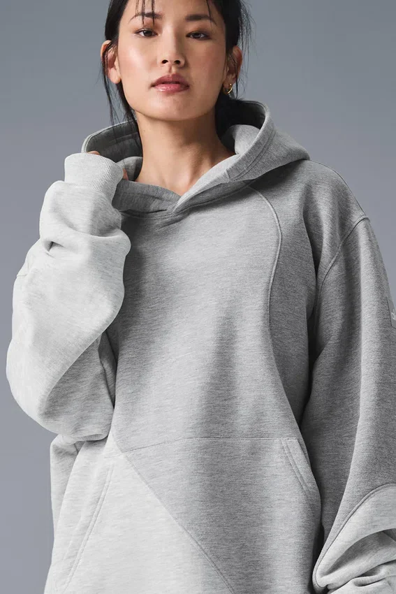Make Waves-hettegenser – Athletic Heather Grey Tonal
