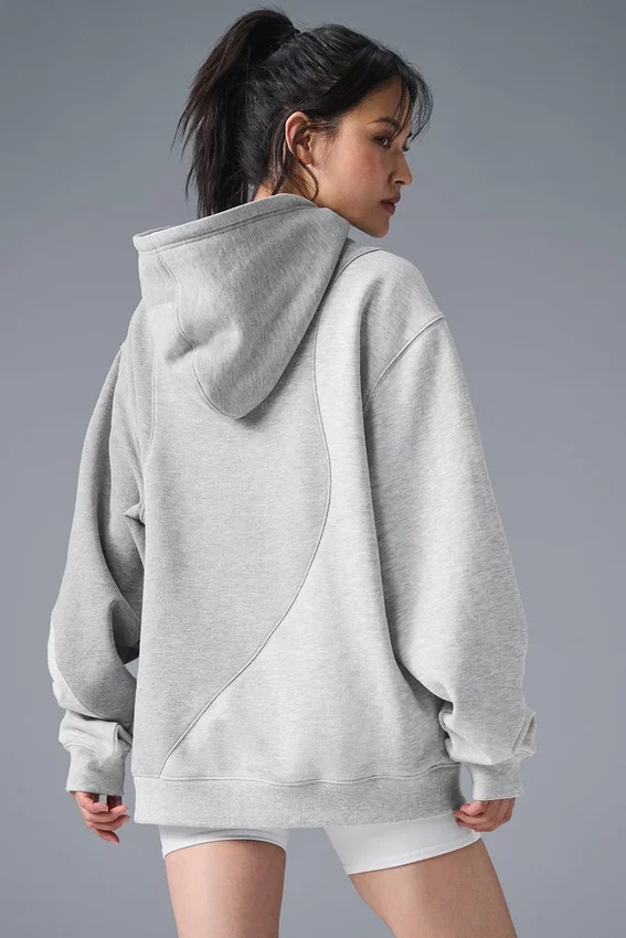 Make Waves-hettegenser – Athletic Heather Grey Tonal
