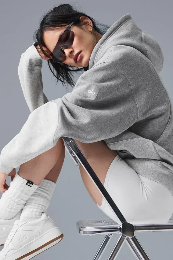 Make Waves-hettegenser – Athletic Heather Grey Tonal