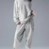 Make Waves-hettegenser – Athletic Heather Grey Tonal