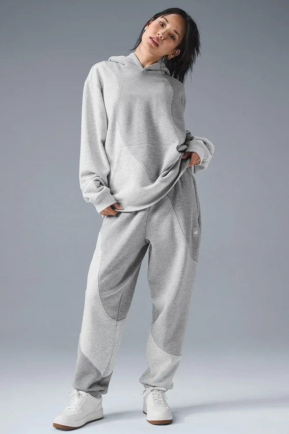 Make Waves-hettegenser – Athletic Heather Grey Tonal