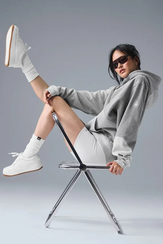 Make Waves-hettegenser – Athletic Heather Grey Tonal