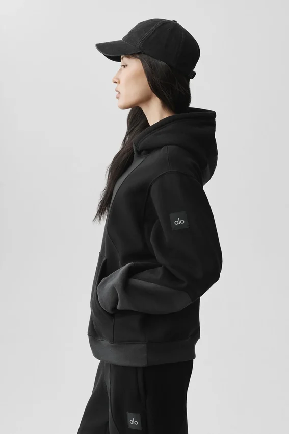 Make Waves-hettegenser – Vintage Black Tonal