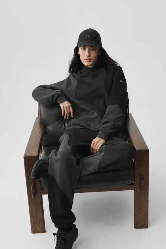 Make Waves-hettegenser – Vintage Black Tonal