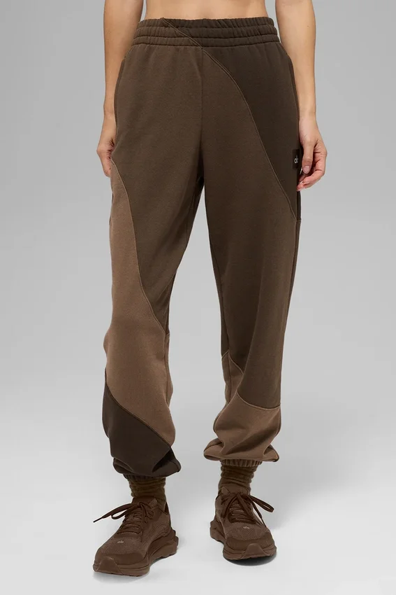 Make Waves joggebukser – Espresso ton-i-ton