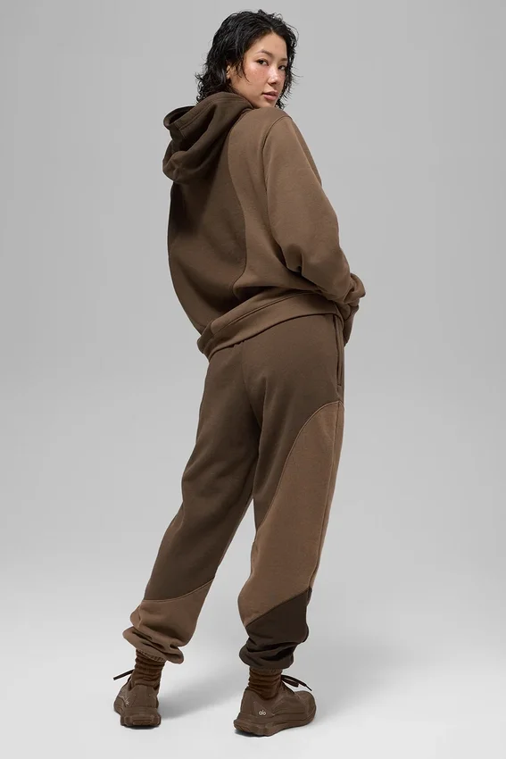 Make Waves joggebukser – Espresso ton-i-ton