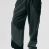 Make Waves joggebukser – Kullgrønn ton-i-ton
