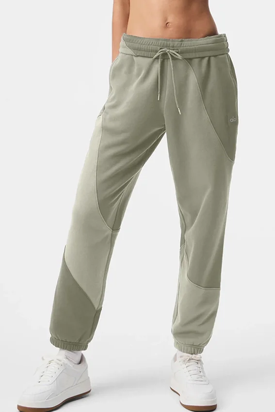 Make Waves joggebukser – Limestone Tonal