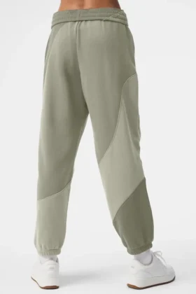 Make Waves joggebukser – Limestone Tonal