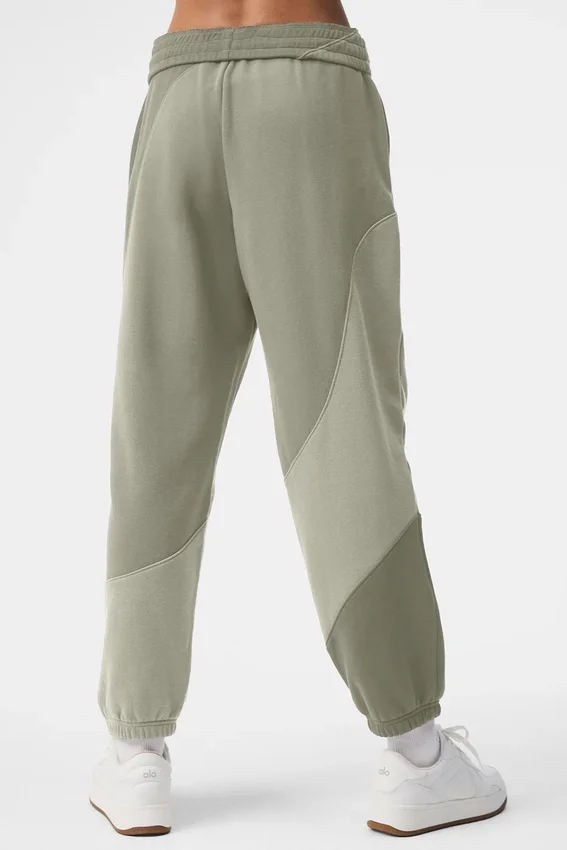 Make Waves joggebukser – Limestone Tonal