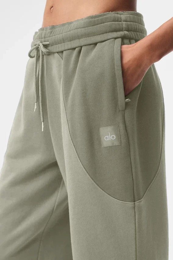 Make Waves joggebukser – Limestone Tonal