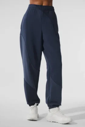 Make Waves joggebukser – Navy Tonal