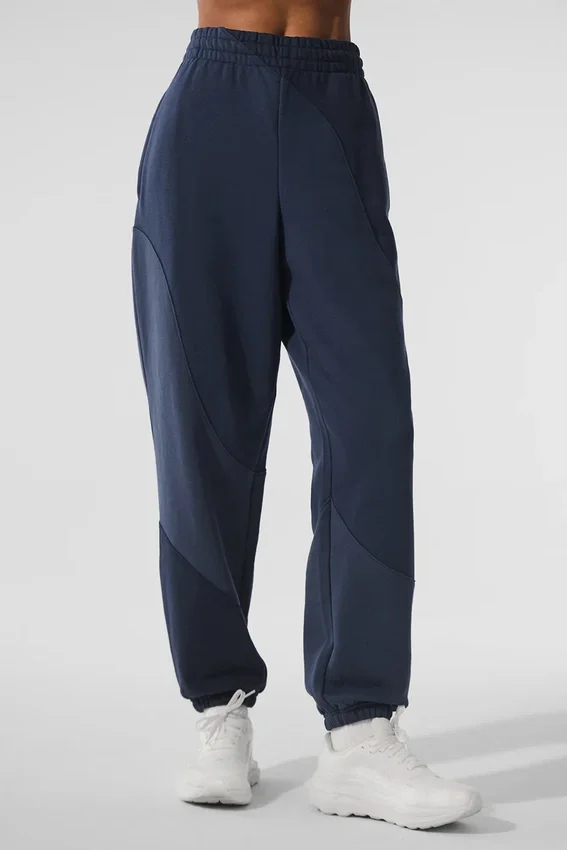 Make Waves joggebukser – Navy Tonal