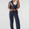 Make Waves joggebukser – Navy Tonal
