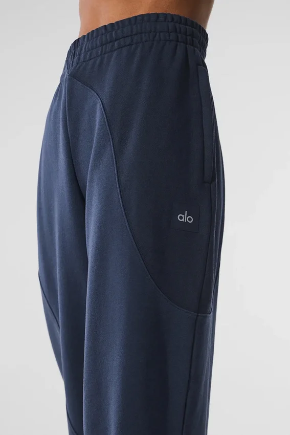 Make Waves joggebukser – Navy Tonal