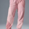 Make Waves joggebukser – solnedgangsrosa tonet