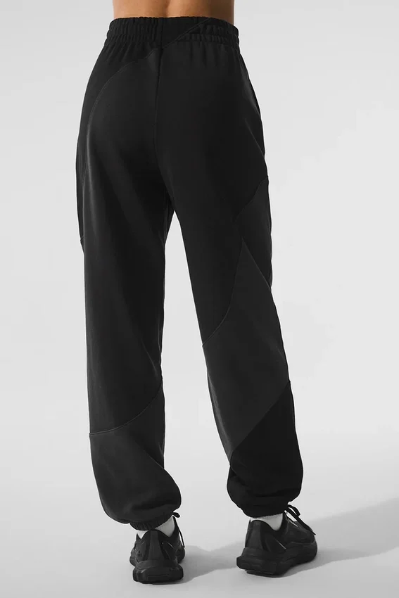 Make Waves joggebukser – Vintage Black Tonal
