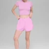 Match Point Shorts – Candy Heart Pink