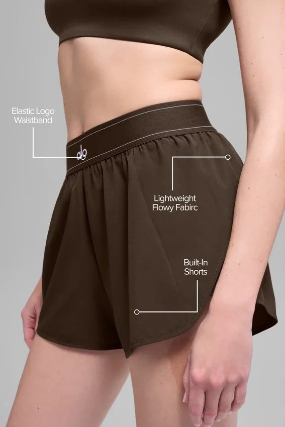Match Point Shorts – Espresso
