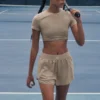 Match Point Shorts – Gravel
