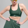 Match Point Shorts – kløvergrønn