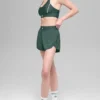 Match Point Shorts – kløvergrønn