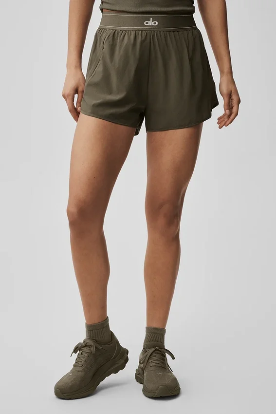 Match Point Shorts – Olive Tree