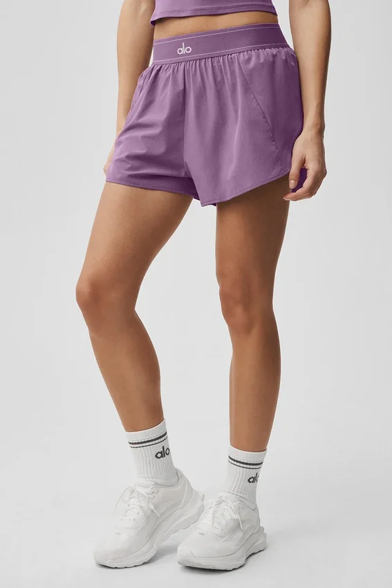Match Point Shorts – Plum Kiss