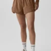 Match Point-shorts – solkysset brun