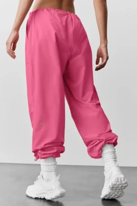 Megastar-cargobukser med lav midje – Paradise Pink