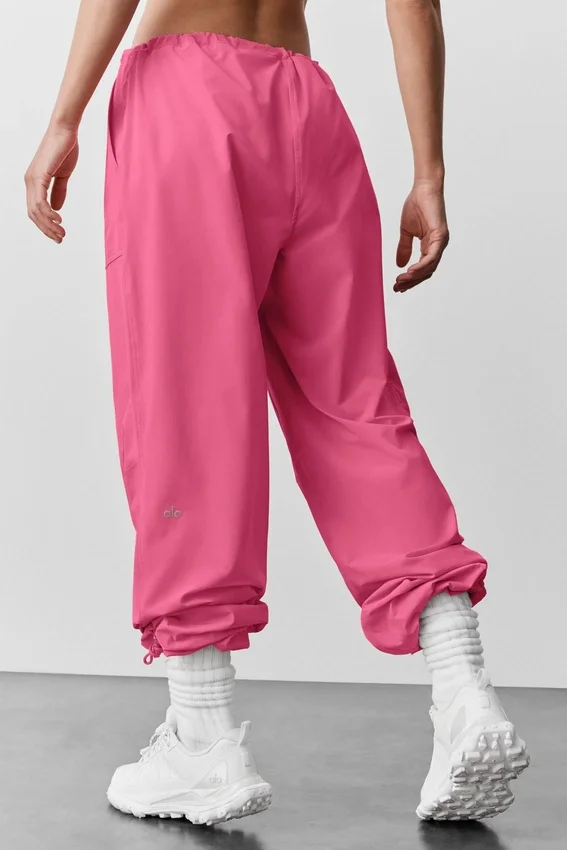 Megastar-cargobukser med lav midje – Paradise Pink