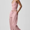Megastar-cargobukser med lav midje – Vintage Pink