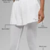 Mesh Front Runner 2-i-1-shorts – hvit