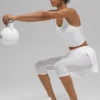 Mesh Front Runner Singleter – hvit
