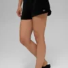 Micro Corduroy on Duty Shorts – svart