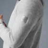 Micro Waffle Fast Break-hettegenser – Athletic Heather Grey