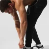 Micro Waffle Fast Break Jogger – svart