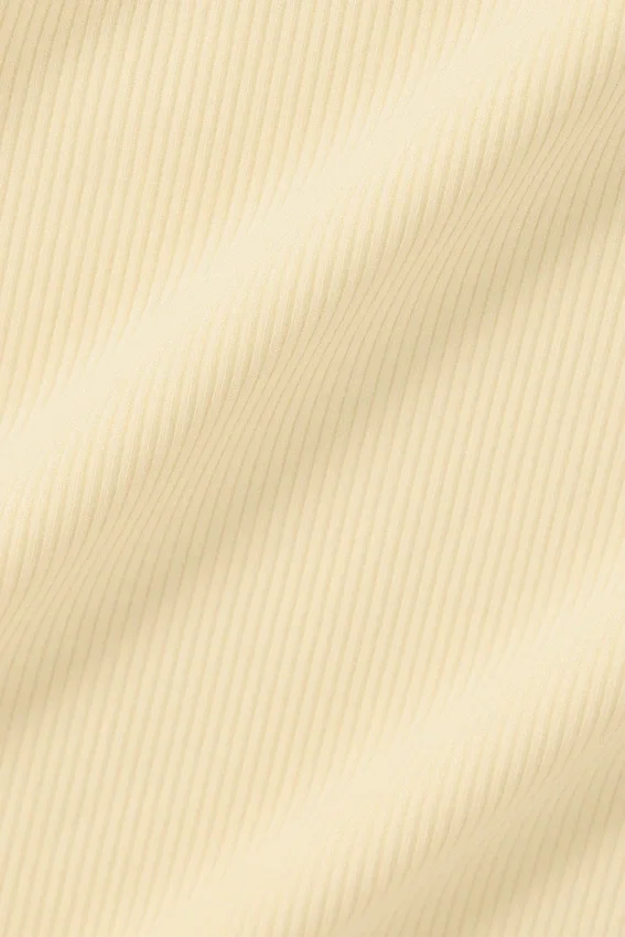 Mid-Rise Dreamlight Straight Bukser – Candlelight Yellow